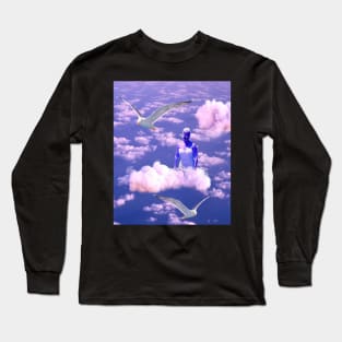 Swimming Above the Clouds Long Sleeve T-Shirt